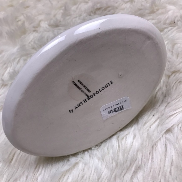 New Anthropologie zebra safari jewelry zenny dish - Picture 4 of 7